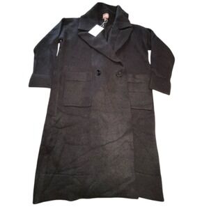 NWT Show Me Your MuMu Women's Melrose Sweater Jacket Black Knit New Size Medium